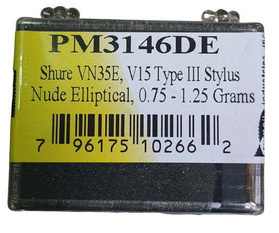 ปลายเข็มเทียบ Shure VN35 V15 Type lll  (3) (New)  สำหรับเครื่องเล่นแผ่นเสียง