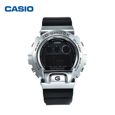 Casio GM-6900-1 ผู้ชายกีฬานาฬิกาดิจิทัล 200M กันน้ำกันกระแทกและกันน้ำโลกไฟ Led นาฬิกาข้อมือนาฬิกาข้อมือเล่นกีฬาG Shock GM6900