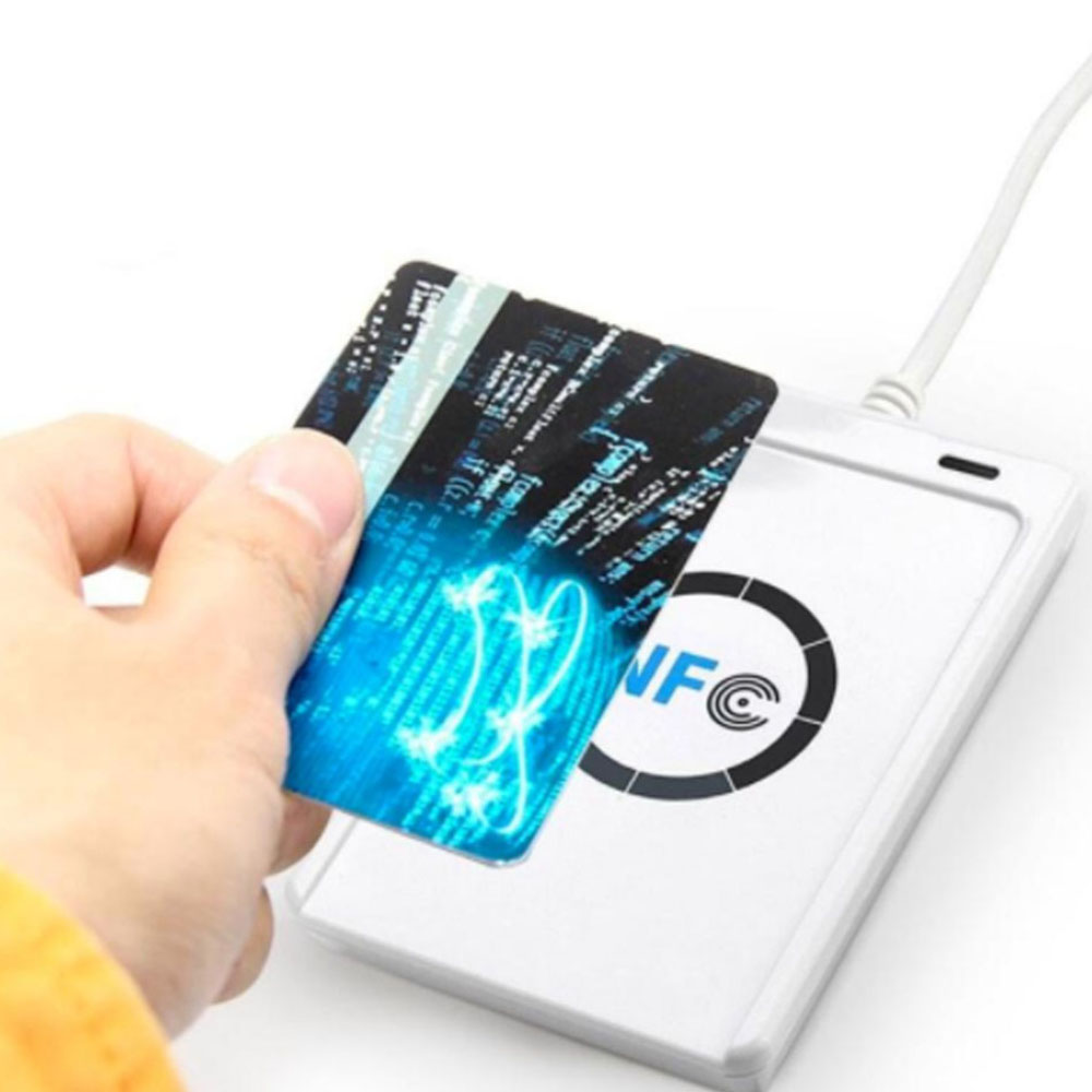 ACR122U RFID Smart Card NFC Reader Writer Copier Duplicator Writable ...