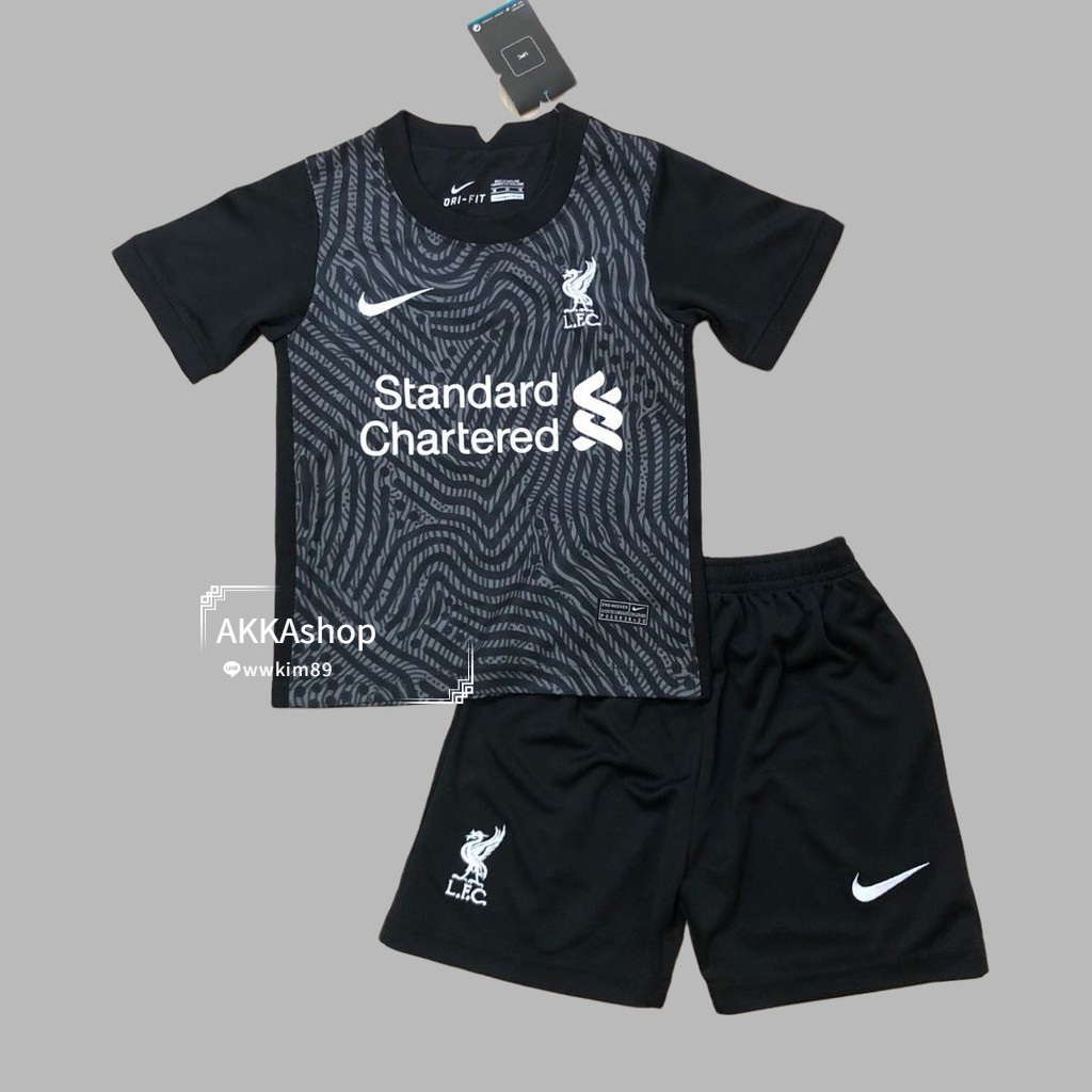 21 Liverpool Away ชุดกีฬาเด็ก (เสื้อ + กางเกงขายาว) ชุดฟุตบอลเด็กสินค้าเกรด AAA ใส่สบายรับประกันคุณภาพ..
