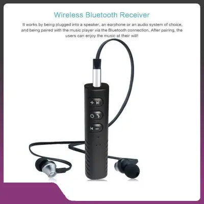 Bluetooth Speaker Car Bluetooth Music Receiver Hands-free บลูทูธในรถยนต์ รุ่น BT310(BLACK)