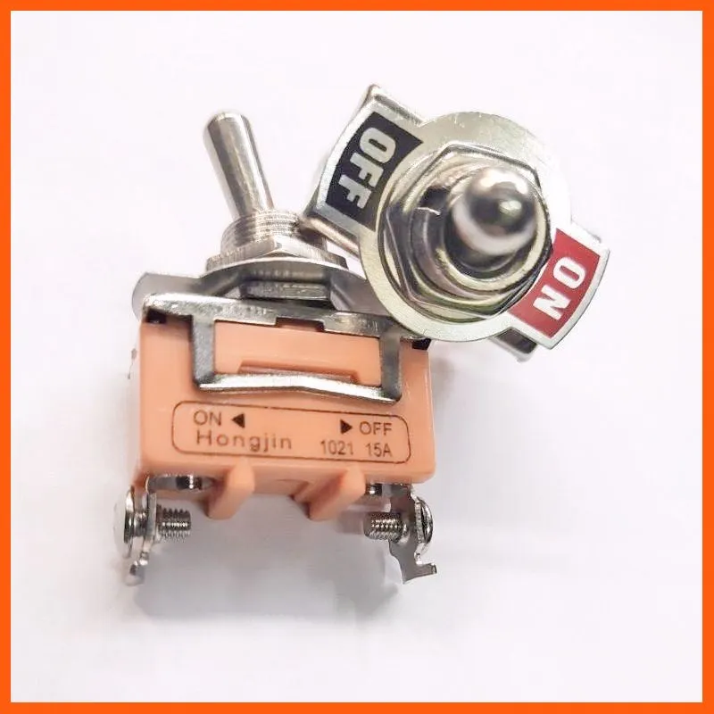 Best Quality สวิตช์โยก(1021) 2ขา 2ทาง ON-OFF ทนกระแส 15A 250VAC อุปกรณ์ยานยนต์ automotive equipment อุปกรณ์ระบบไฟฟ้า electrical equipment เครื่องใช้ไฟฟ้าภายในบ้าน home appliances Swith limit switch tick pump