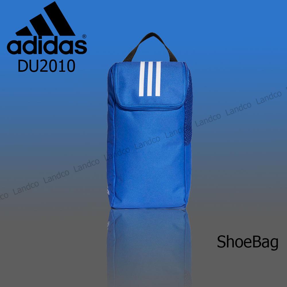 ADIDAS กระเป๋า ใส่รองเท้า ฟุตบอล อาดิดาส Football Shoes Bag Tiro SB DU2010 Blue (500)