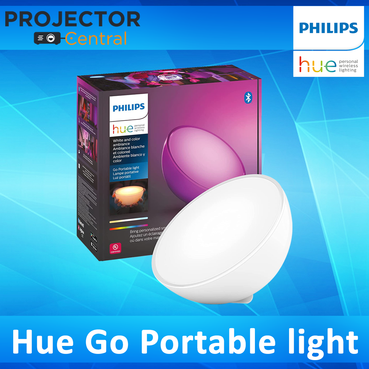 Portable Light Or Philips Hue Go, Philips Hue Go Portable Wireless Smart Table Lamp