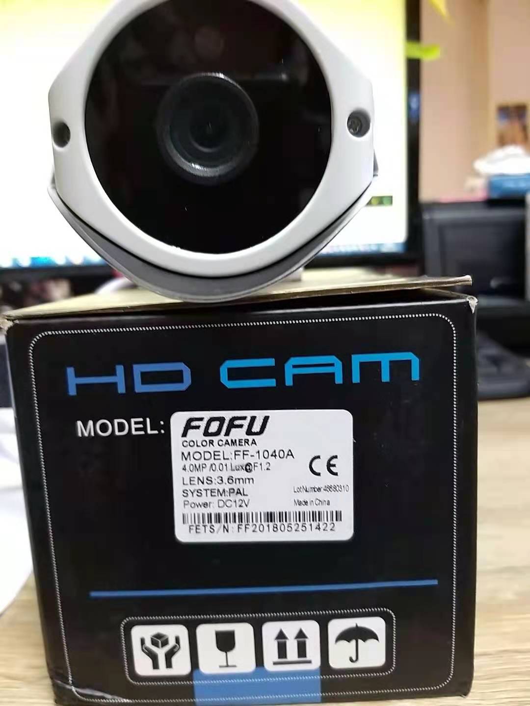 FF-1040Aกล้องHD Camera (ความละเอียด 4 ล้านพิกเซล)เชื่อมต่อได้4ระบบAHD IP TVI DIS(รับประกัน 1 ปี)