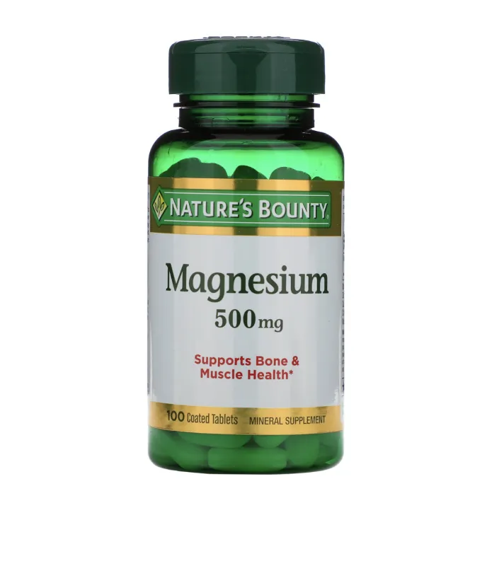 ภาพสินค้าNature's Bounty, Magnesium, 500 mg, 100 Coated Tablets. จากร้าน Hey 6395 บน Lazada ภาพที่ 2