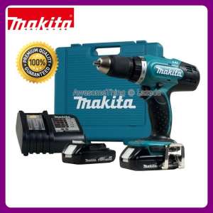 Makita สว่าน สว่านไขควงไฟฟ้า สว่านไขควงไร้สาย ไขควงไฟฟ้า สว่านไขควงแบตเตอรี่ 18V 1.5Ah รุ่น DDF453SYE