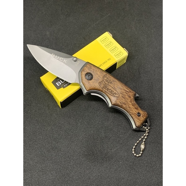 [งานคุณภาพ!!] มีดพับ BUCK X44 ขนาดพกพา งานสวยคมมาก งานสแตนเลส จับถนัดมือ pocket knife มีดพับ มีด