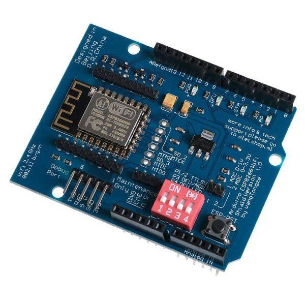 ESP-12E ESP8266 UART WIFI Wireless Shield Development Board For Arduino UNO R3
