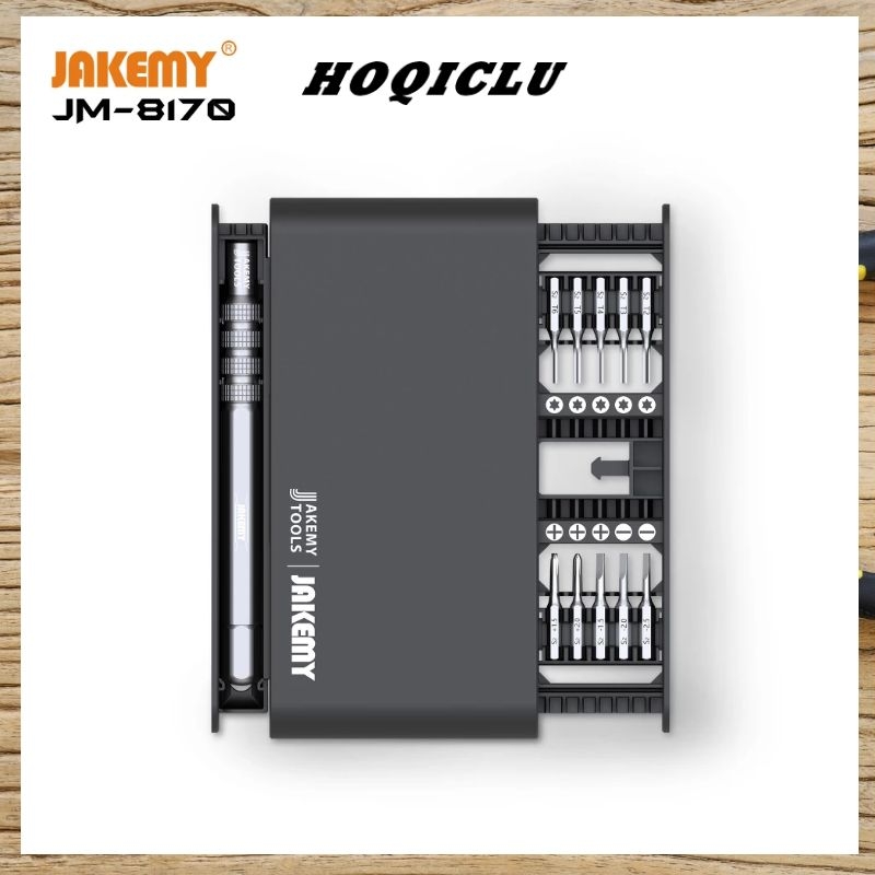 【HOQICLU】แบบพกพา 21 in1 Mini Precisionเครื่องมือไขควงชุดสำหรับโทรศัพท์มือถือคอมพิวเตอร์แว่นตาDIYซ่อม JM-8170