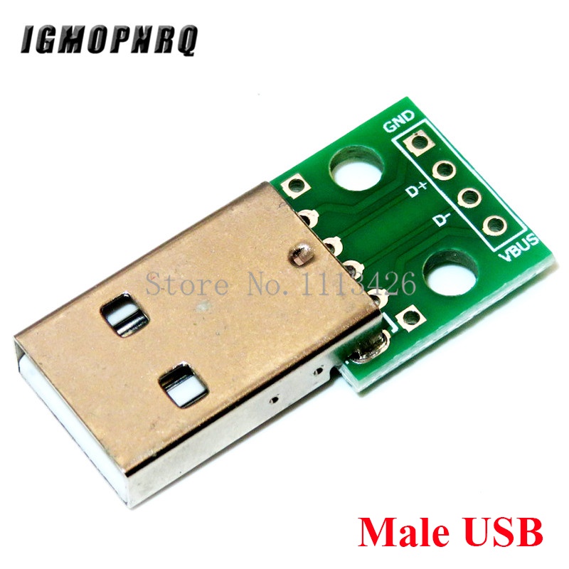 5pcs Micro Mini Usb Usb A Male Usb 20 30 A Female Usb B Connector Interface To 254mm Dip Pcb 5246