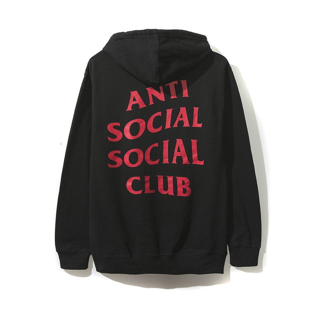 ของแท้] เสื้อฮู้ด Anti Social Social Club Type R Black Hoodie