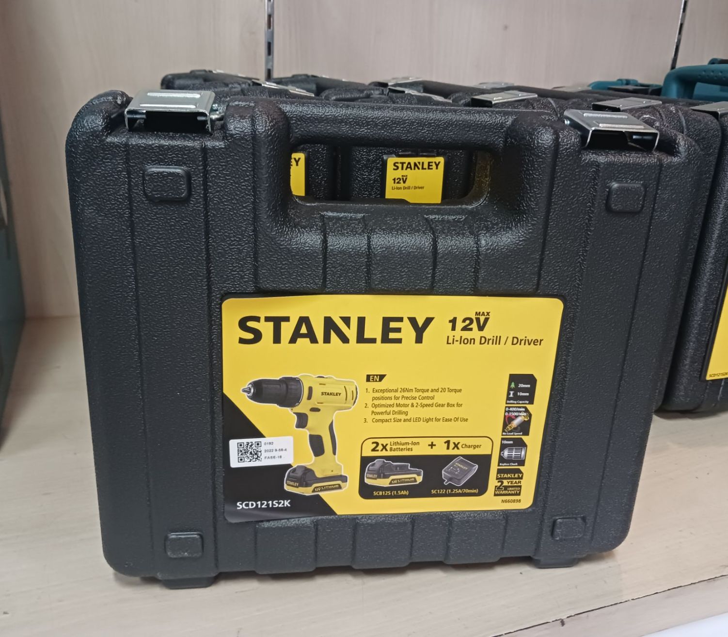 Stanley Case for cordless drill model SCD 12/SCH12 กล่องสว่านไร้สาย