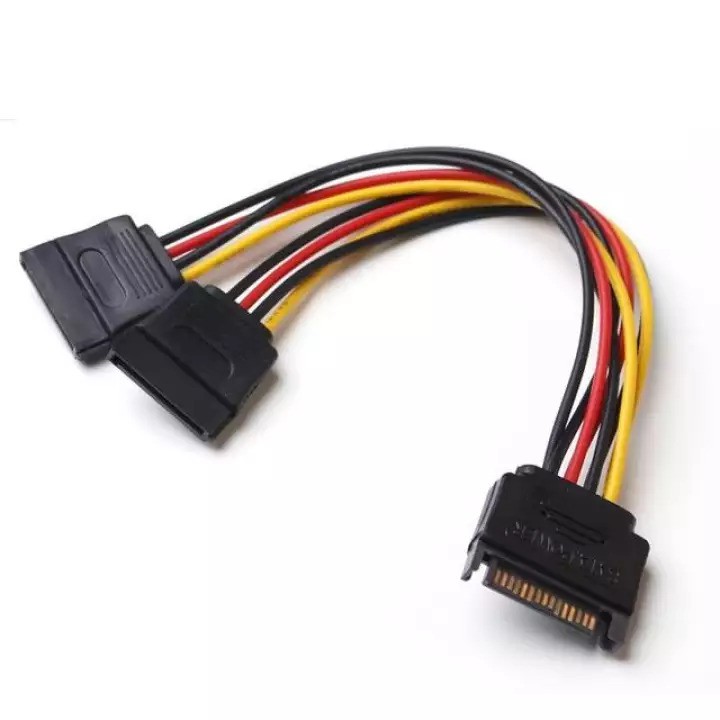 ลดราคา สายแปลง SATA Power male to SATA Power Famale Splitter Cable #ค้นหาเพิ่มเติม ท่นวางโทรศัพท์ Analog To Digital ลำโพงคอม NUBWO PCI Express Card แหล่งจ่ายไฟ PHANTOM