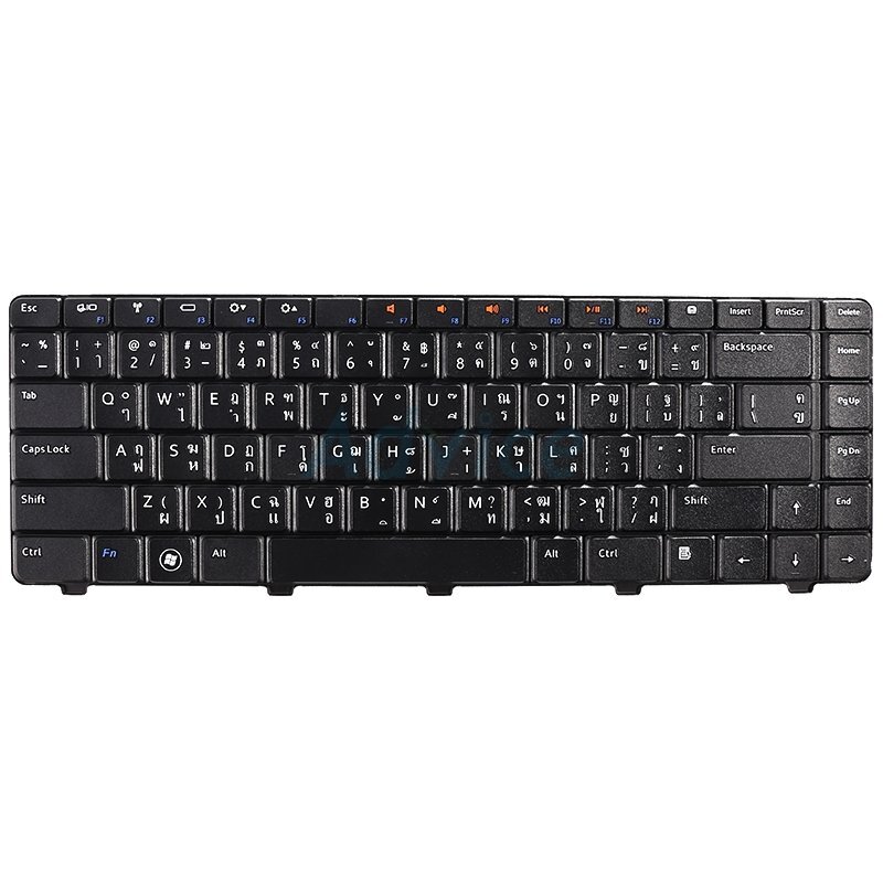 Keyboard DELL 14R (Black) 'PartNB' (สกรีนไทย-อังกฤษ)