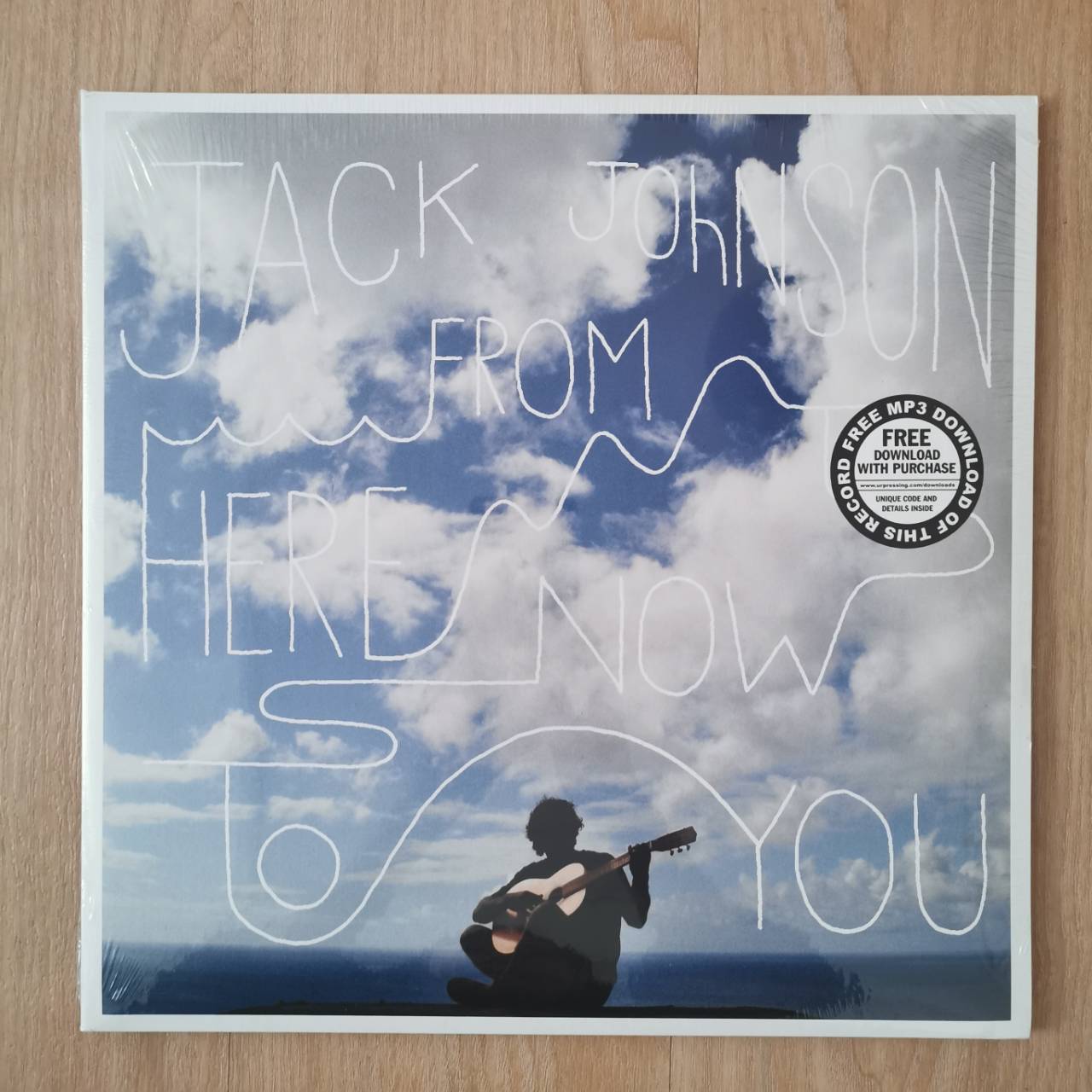 แผ่นเสียงใหม่ แผ่นไวนิล Jack Johnson ‎– From Here To Now To You (ซีล มือ1)