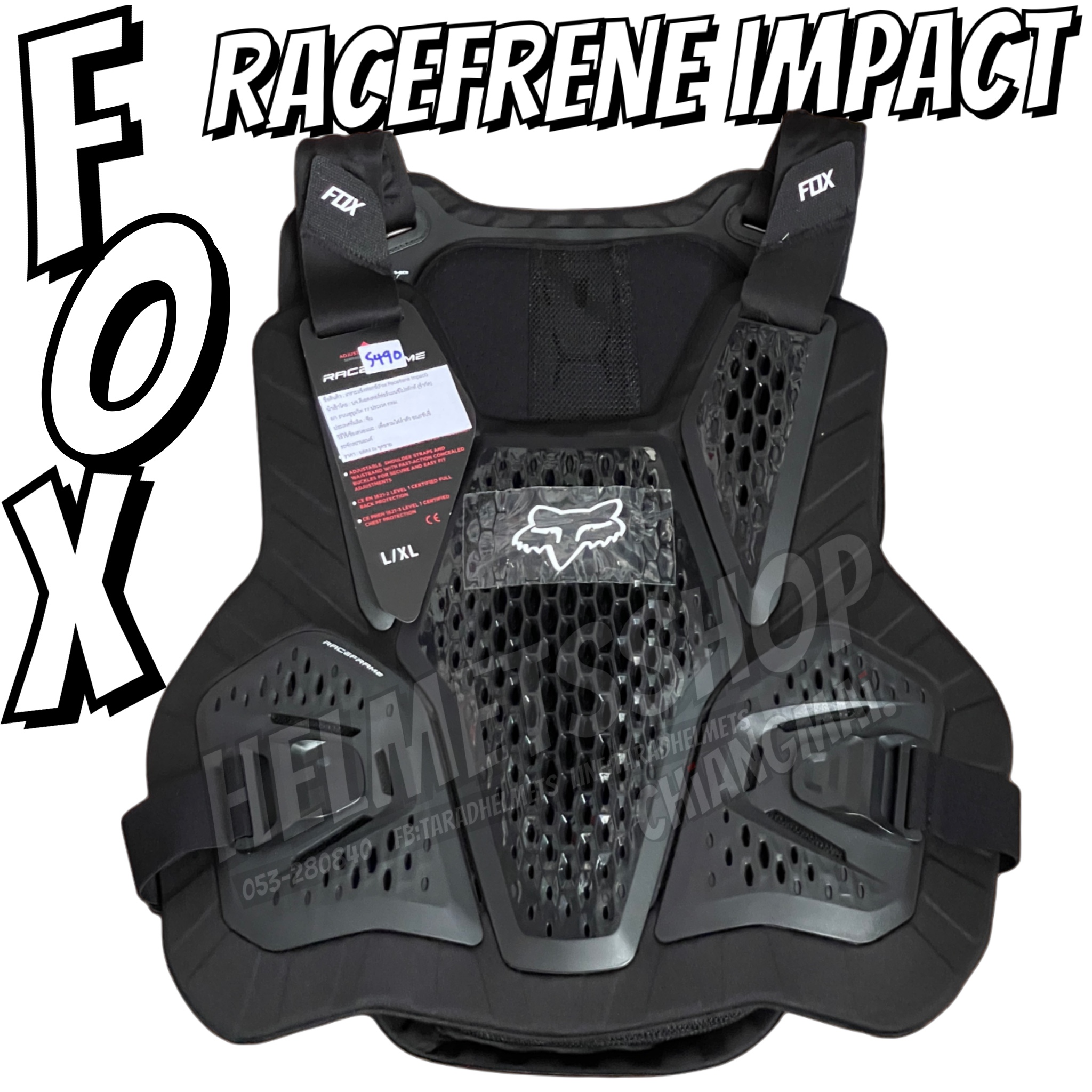 [ เกราะ ] FOX RACEFRENE IMPACT