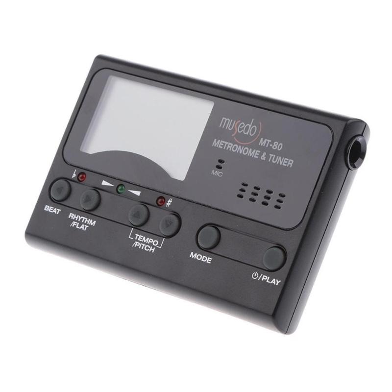 Musedo Mt 80 Violin Chromatic Tuner Metronome Tone Generator Batteries Pickup Malaysia