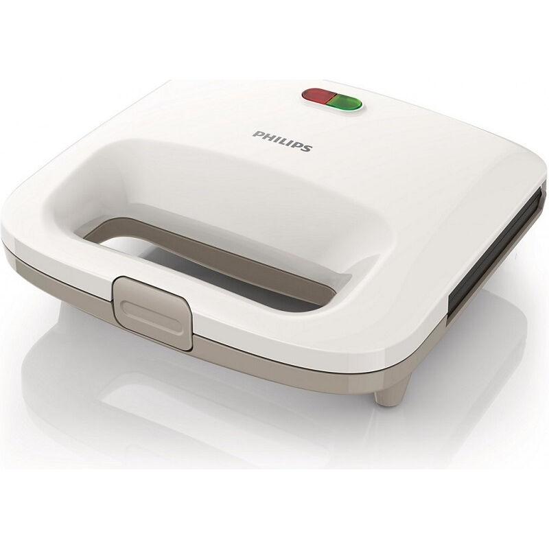 Philips เครื่องทำแซนวิช รุ่น HD2393 สีขาว Philips เครื่องทำแซนวิช รุ่น HD2393 สีขาว