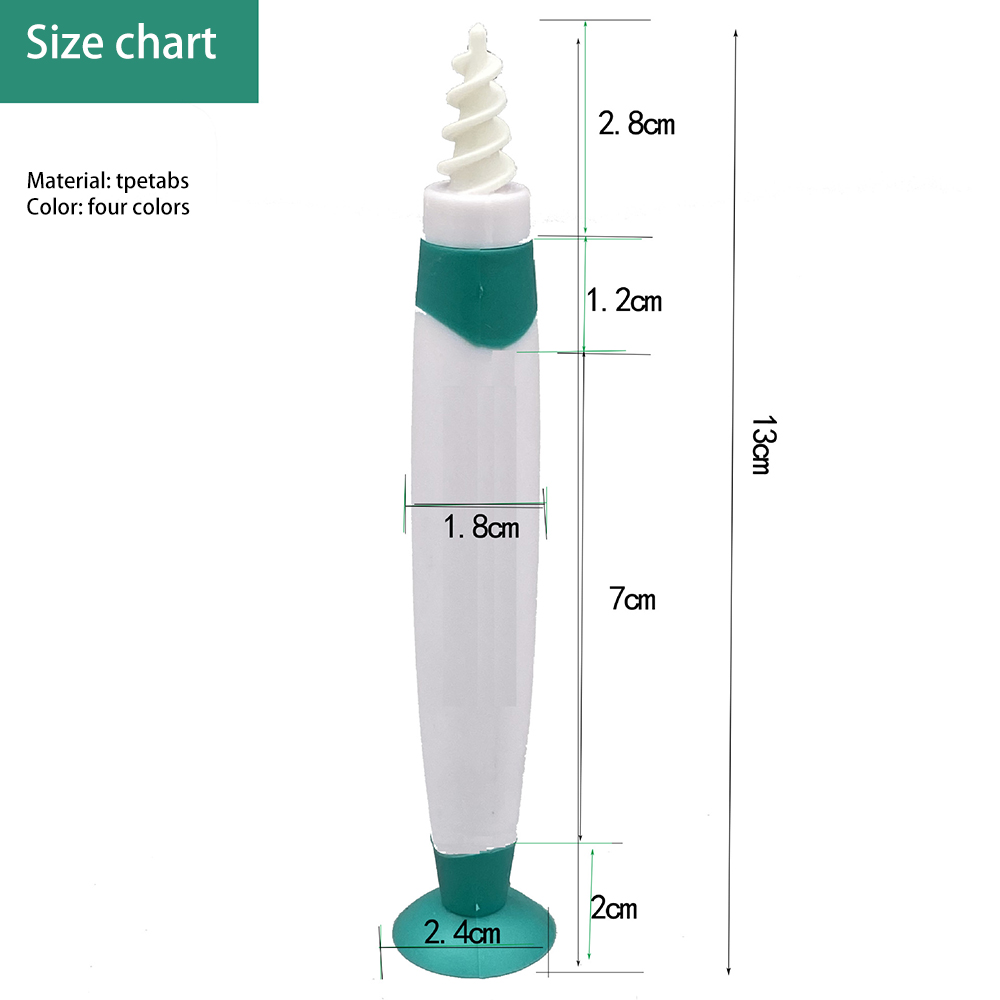 16pcs Ear Wax Remover Q Grip Ear Cleaning Tool Kit With Suction Cup