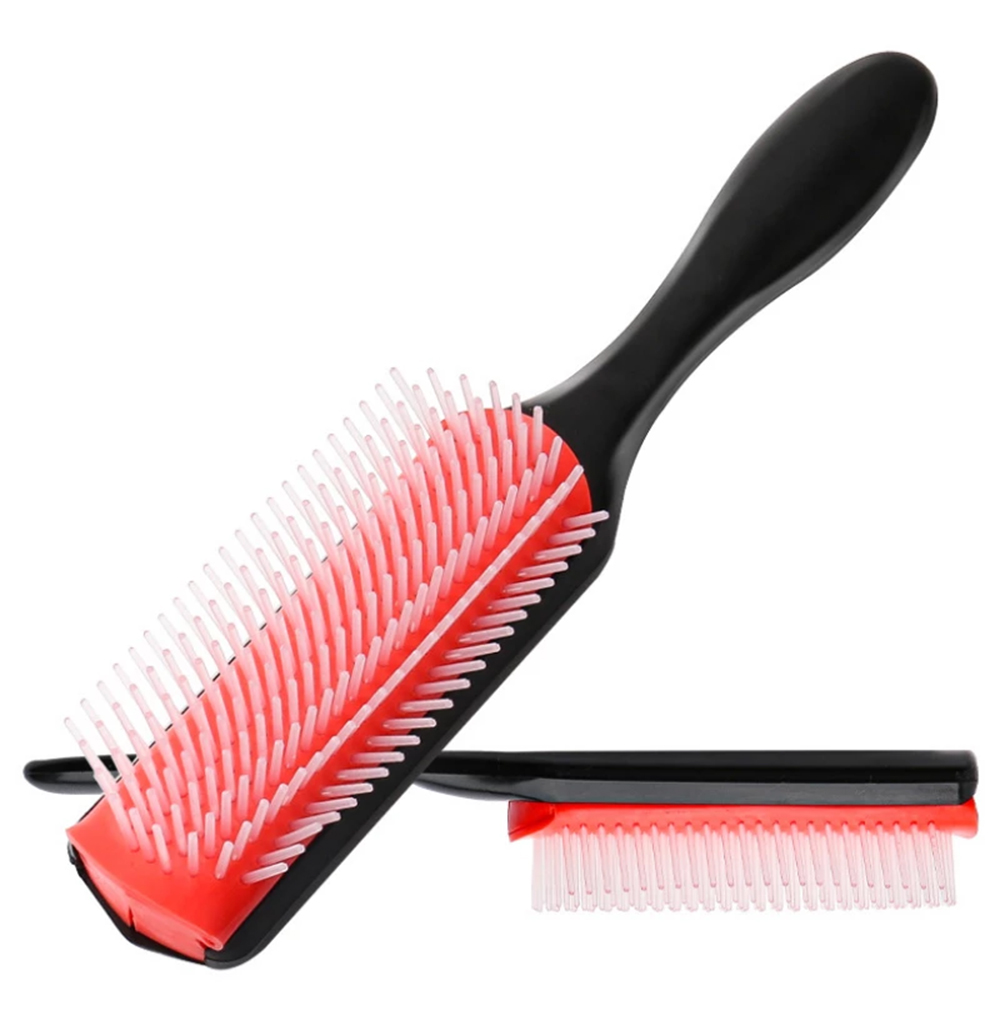 Denman Brush Hair 9 Rows Detangling Hair Brush Denman Detangler Hairbrush Scalp Massager 1137