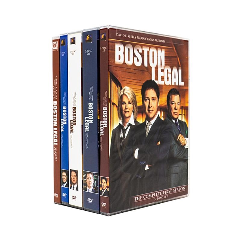 Boston Legal Season 1-5 28DVD Disc Uncut HD Original American TV Series ...