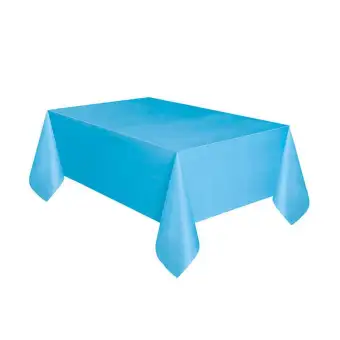 teal table cover