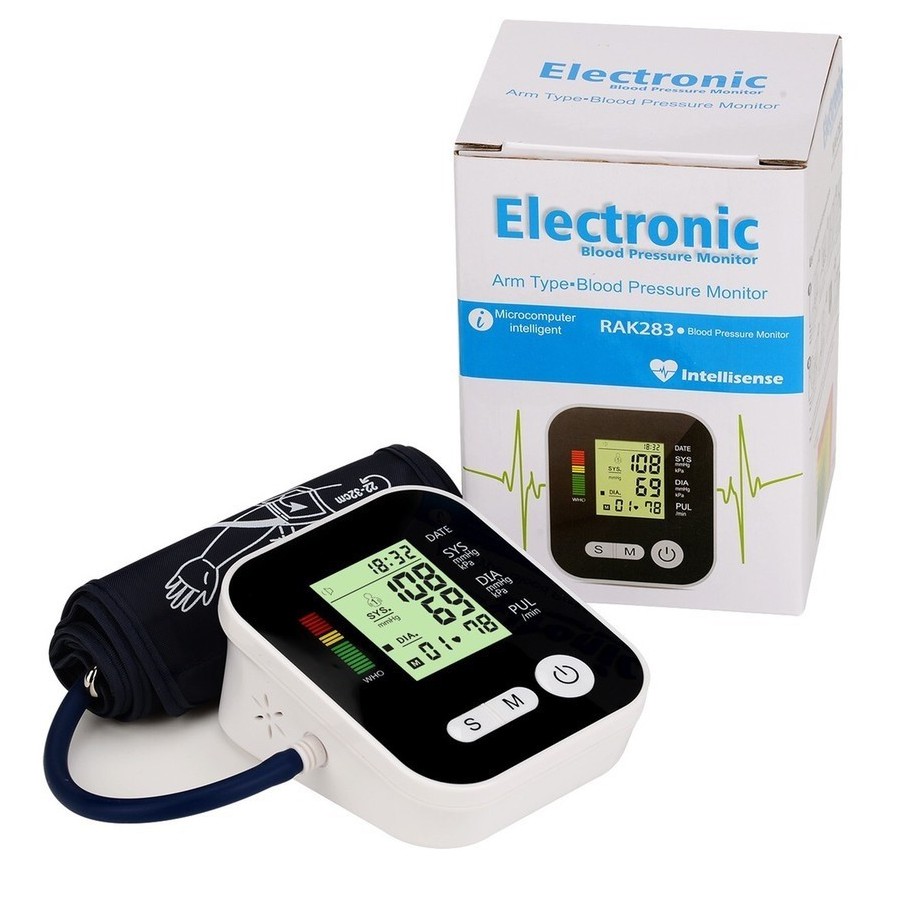 ขายดีสุดๆ สินค้าพร้อมส่ง Electronic เครื่องวัดความดันโลหิตอัติโนมัติ รุ่นท็อป Arm Type - Blood Pressure Monitor รุ่น RAK283 (236085)