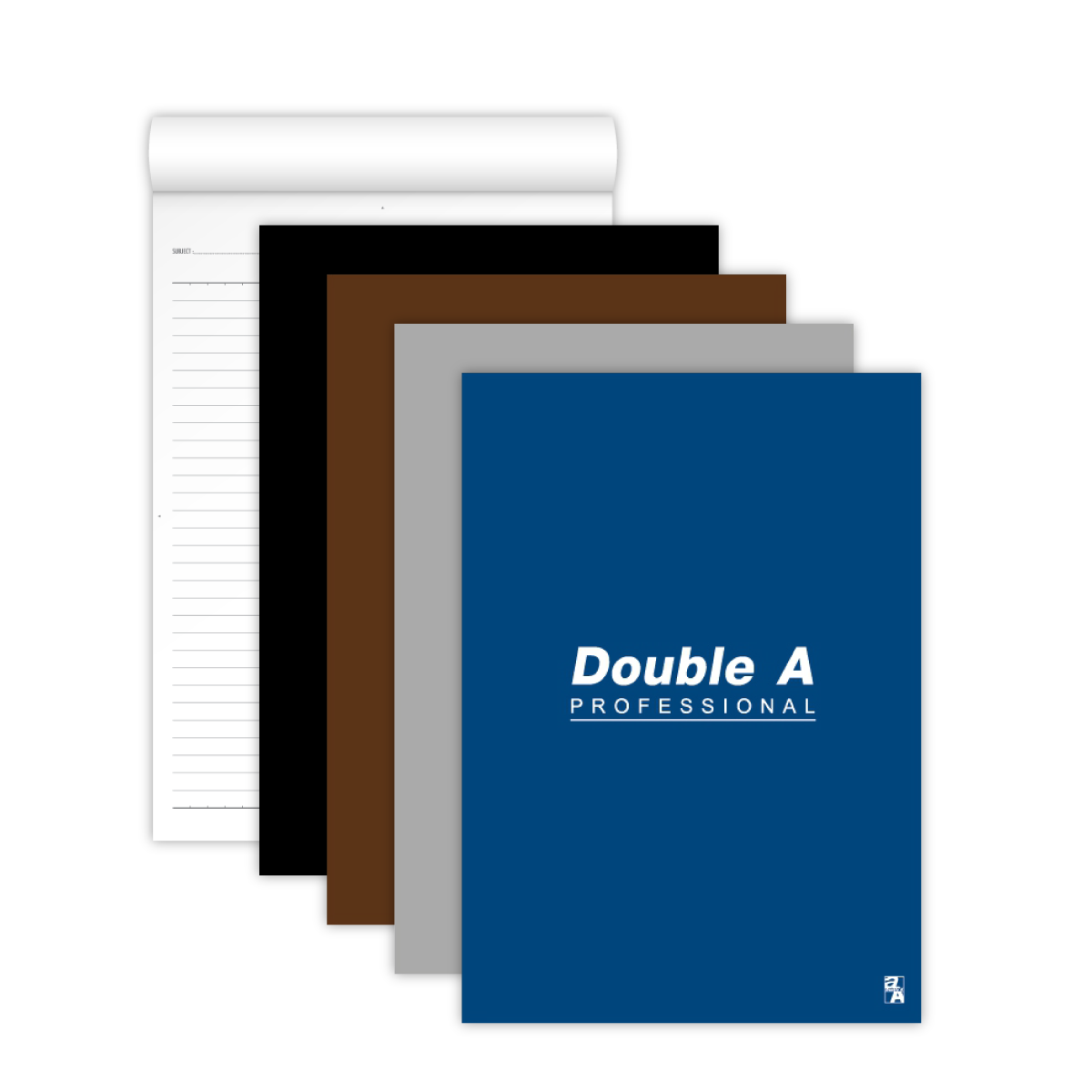 Double A สมุดรายงาน Mix Intense 70 แกรม 50 แผ่น 1 Pac 4 เล่ม Lazada.co.th