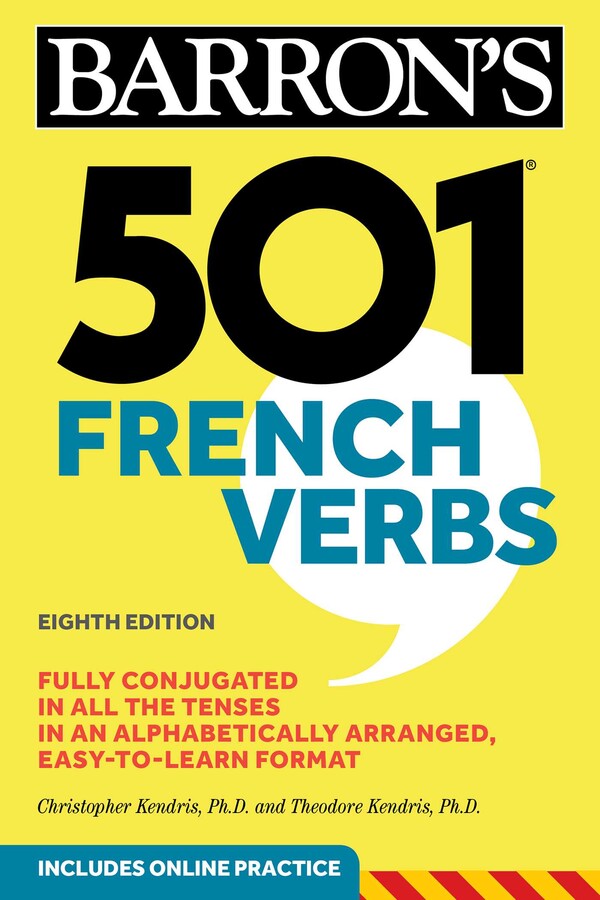 501 FRENCH VERBS (INCLUDES ONLINE PRACTICE) (BARRON'S) 9781506260648