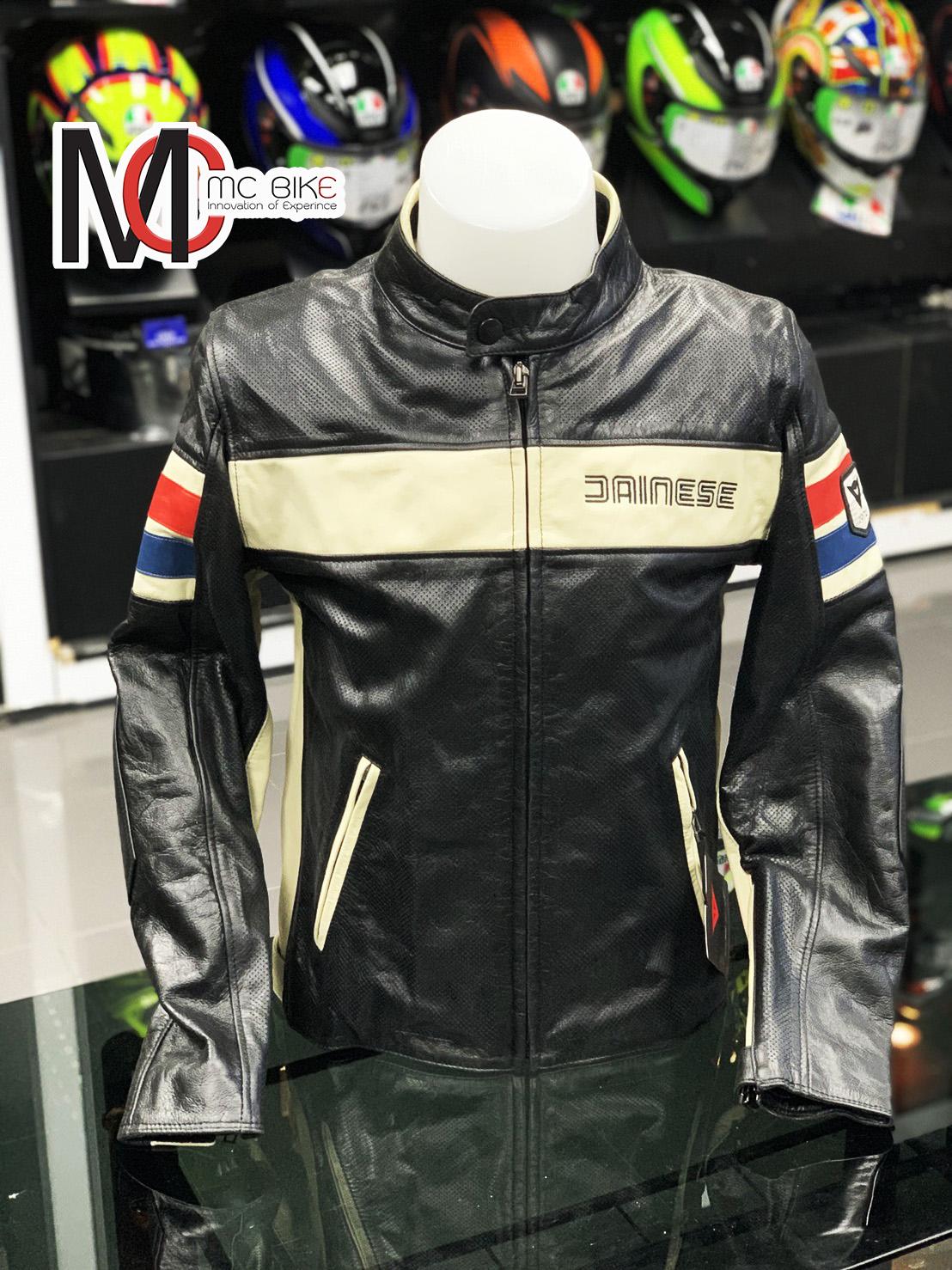 เสื้อการืดหนัง Dainese HF D1 Pere Leather jacket