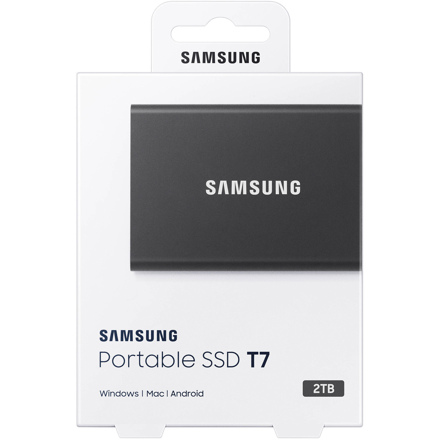 Samsung t7 2tb portable ssd external solid state drive titan