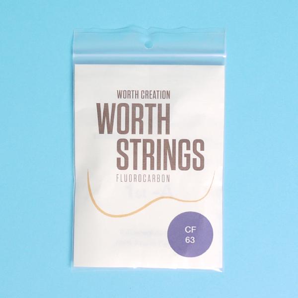 Worth CF Clear Ukulele Strings - Double Pack สายอูคูเลเล่ ยี่ห้อเวิร์ท ซีเอฟ สีใส