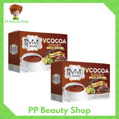 **แพค 2 กล่อง** วีโกโก้ โกโก้ Vcocoa เพื่อสุขภาพ ช่วยในการขับถ่าย บรรจุ 10 ซอง/กล่อง