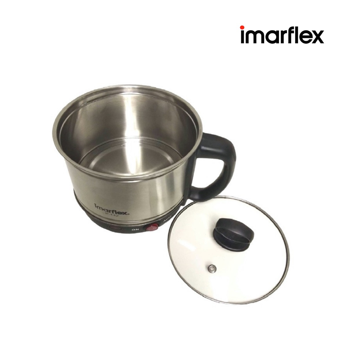 รูปสินค้า Imarflex หม้อต้มอเนกประสงค์ 1.2 ลิตร รุ่น IF-142