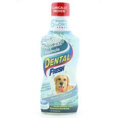 Dental Fresh for Dog ผลิตภัณฑ์ขจัดกลิ่นปากยับยั้งการเกิดหินปูน ขนาด 8 Oz. (237ml)