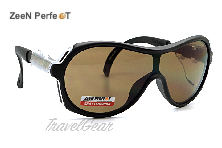 แว่นกันลม/กันฝุ่น/กันแดด  ZEEN PERFECT Safety no.ZP309 Dark Brown