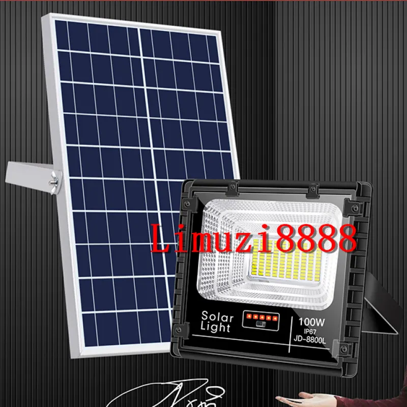 ภาพสินค้า60W Solar Light สปอร์ตไลท์ แท้จาก JD รุ่น JD-8825L JD-8840L JD-8860L JD-8800L JD-8200L8300L โคมไฟพลังงานแสงอาทิตย์ แผงโซล่า ไฟโซล่า ไฟสนาม หลอดไฟประหยัดพลังงาน จากร้าน MIP SHOP บน Lazada ภาพที่ 1