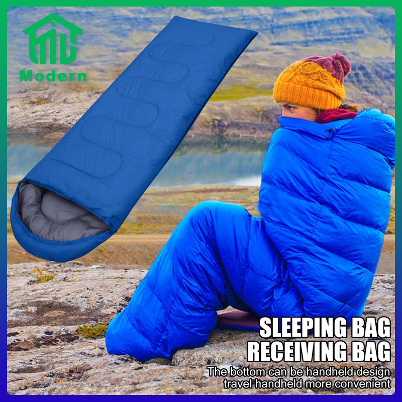 Modern ถุงนอนพับเก็บได้ ถุงนอน sleeping bags กันน้ำ หนาขึ้น สะดวกสบายมากขึ้น ขนาดกระทัดรัด น้ำหนักเบา พกพาไปได้ทุกที่