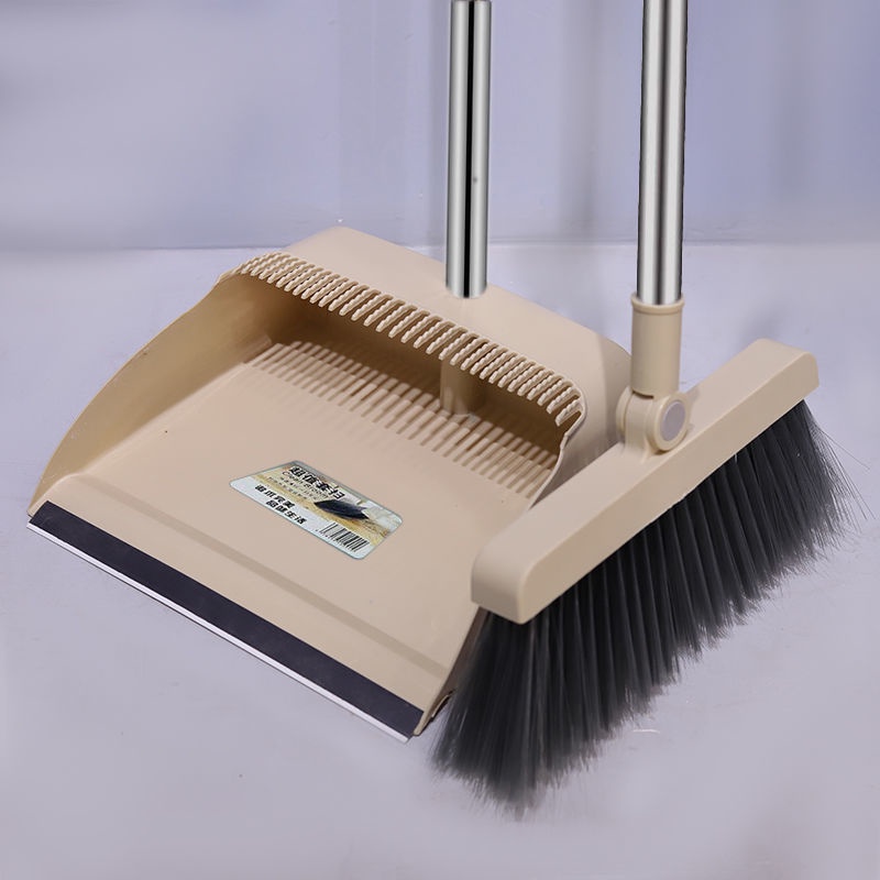 Home Wish Broom Dustpan Set Soft Fur Broom Dustpan Combination Bathroom