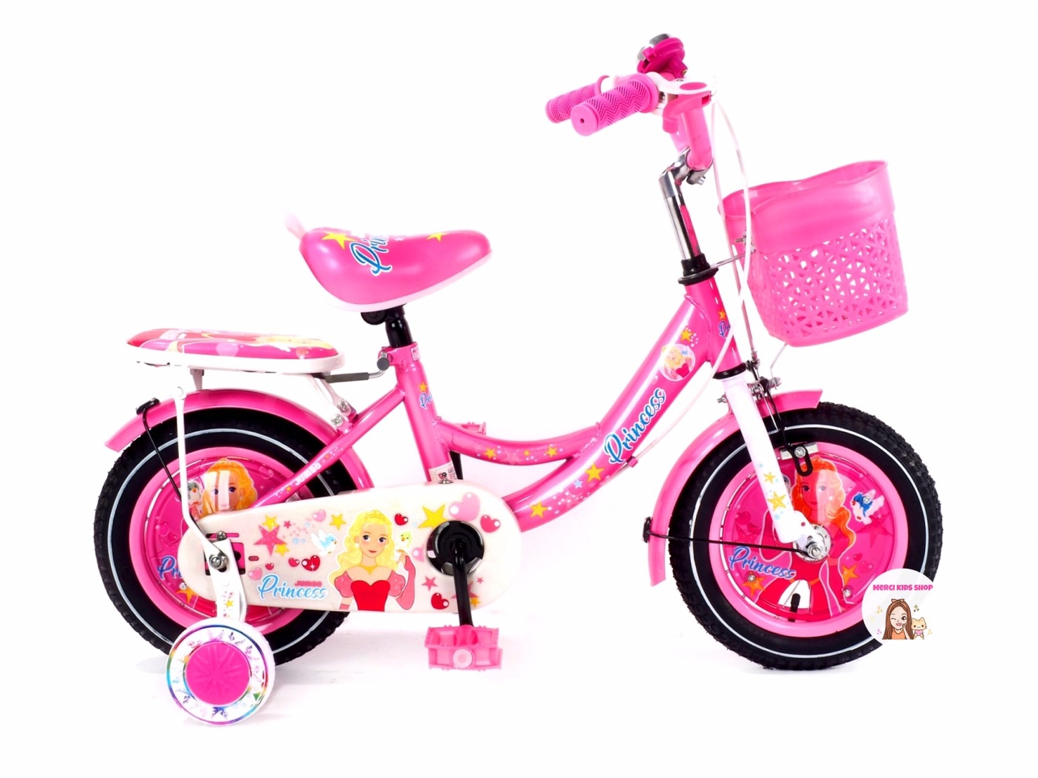 **ล้อครอบ**  จักรยานเด็ก 12และ16นิ้ว เจ้าหญิง รถจักรยานเจ้าหญิง จักรยานเจ้าหญิง รถจักรยานเด็ก Ella / 2121 / 2122