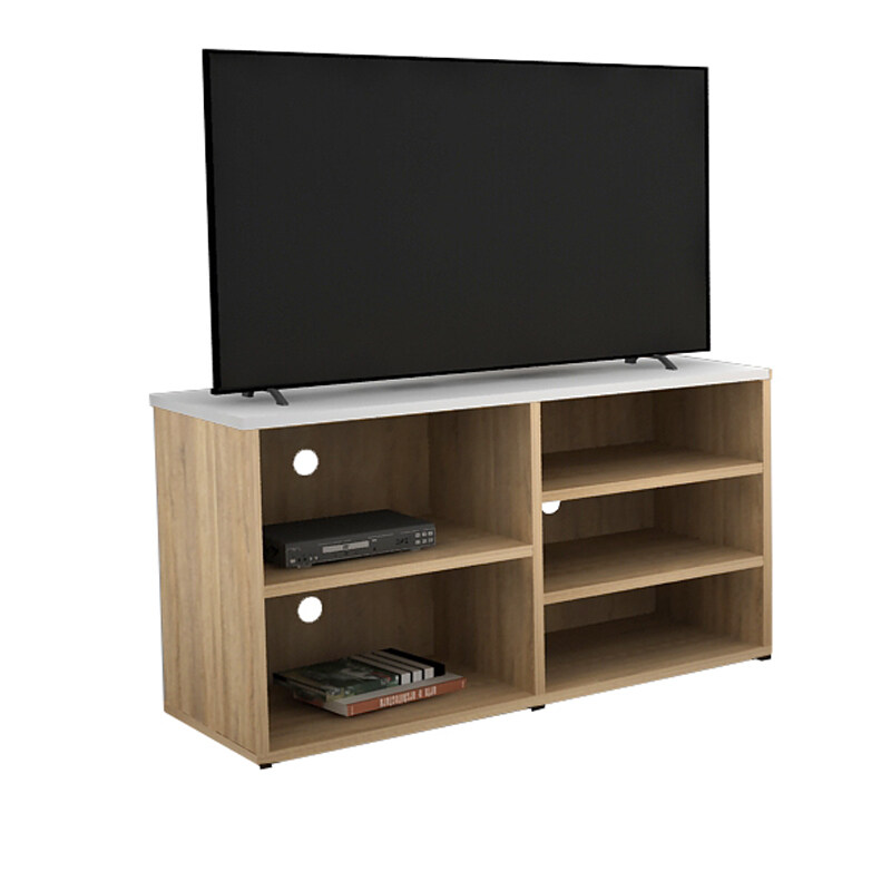 KOMPLETE ชั้นวางทีวี โต๊ะวางทีวี ตู้วางทีวี ไม้ 32 นิ้ว รุ่น TV-8000 Inhome Furniture