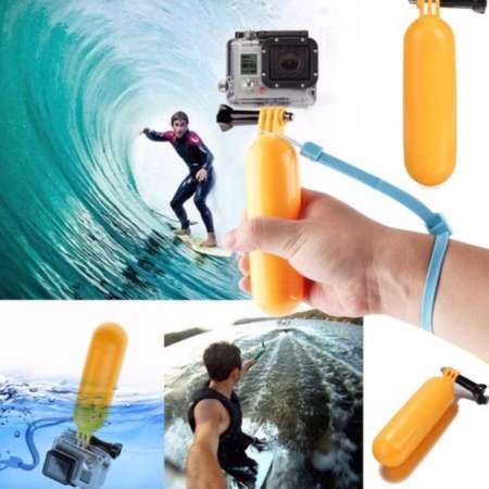 มือจับลอยน้ำสำหรับยึดจับกล้อง Action Camera / Go Pro Hero