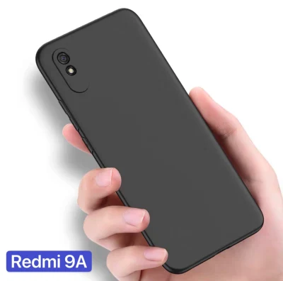 Case Xiaomi Redmi 9A เคสโทรศัพท์ เสียวหมี่ case redmi 9a เคสนิ่ม tpu เคสสีดํา เคสซิลิโคน สวยและบางมาก