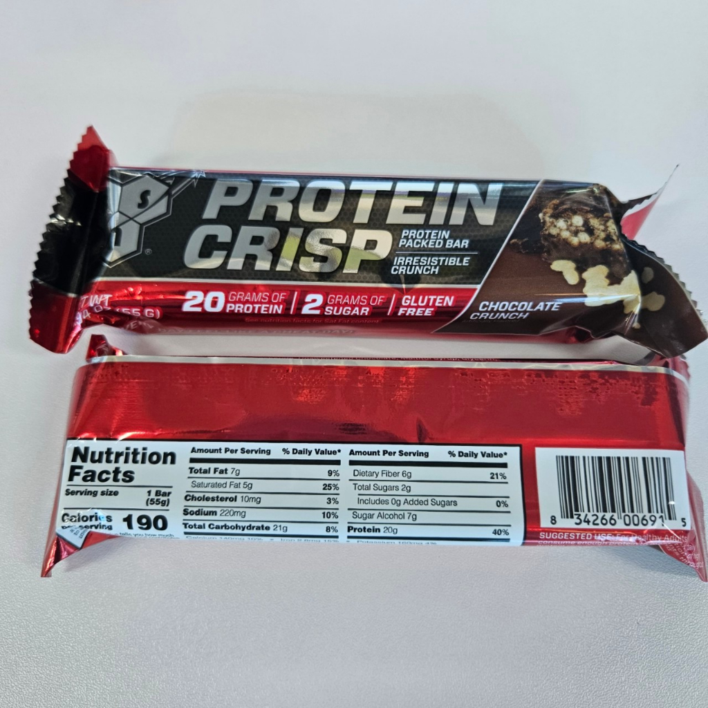 BSN Protein Crisp protein bar gluten free (USA) shopcosmics ThaiPick