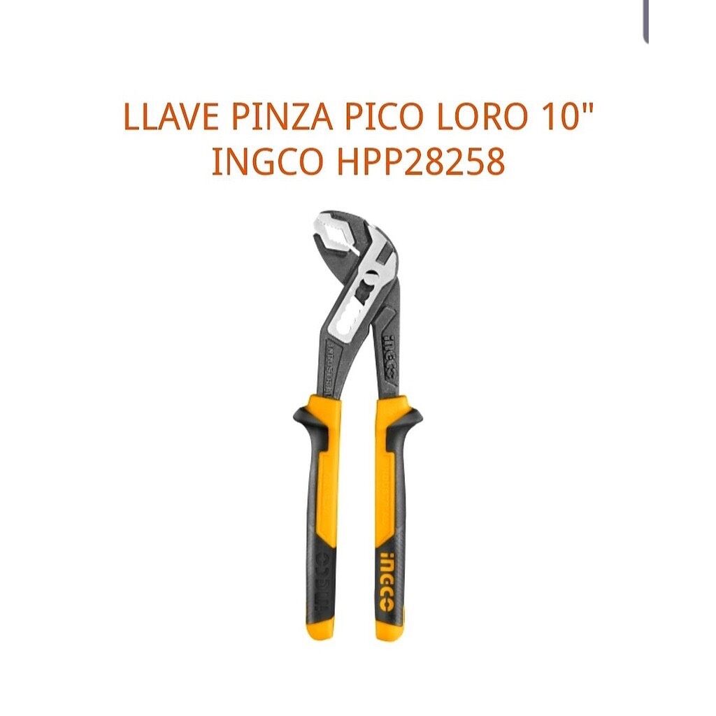 LLAVE PINZA PICO LORO 10 INGCO HPP28258