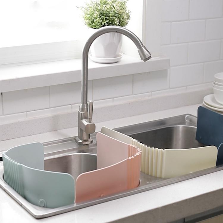 Silicone Water Splash Guard for Sink Kitchen Island Sink Folding Guards
