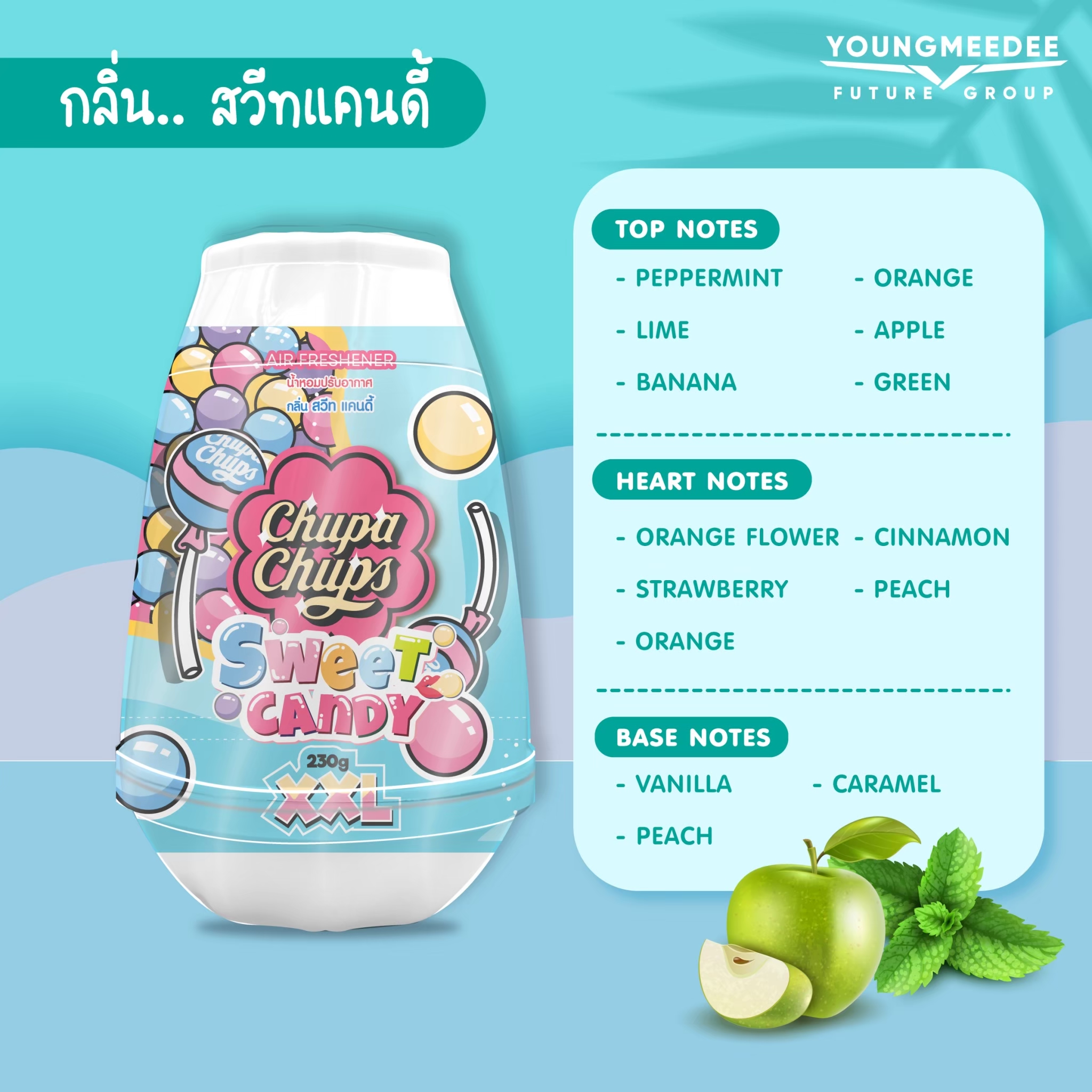 สินค้าใหม่ Chupa Chups x FreshTime เจลหอมปรับอากาศ น้ำหอมปรับอากาศ ...