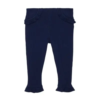 Mothercare navy ribbed leggings QF884