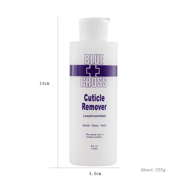 Blue cross 》 Cuticle remover น้ำยาตัดหนัง น้ำยาหนังนุ่ม ครีมตัดหนัง